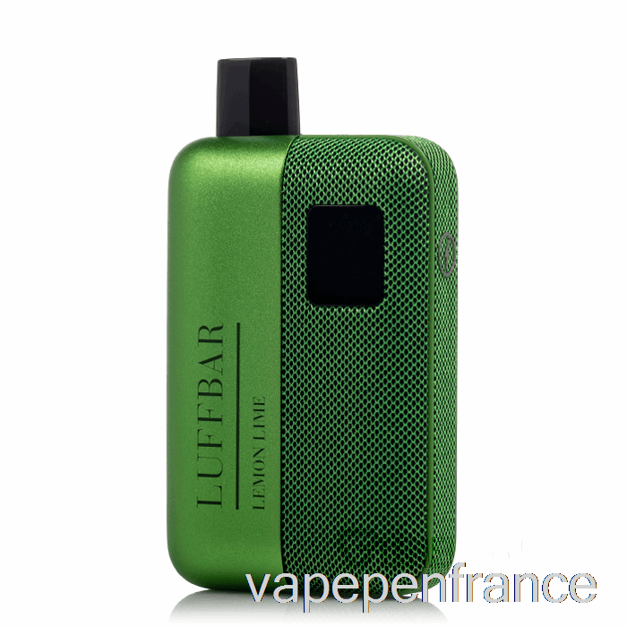 Luffbar Tt9000 Stylo Vape Jetable Citron Vert